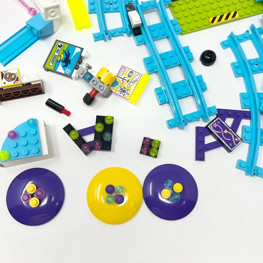 LEGO FRIENDS AMUSEMENT PARK ROLLER COASTER SET FERRIS WHEEL REPLACEMENT PIECES - Picture 3 of 11